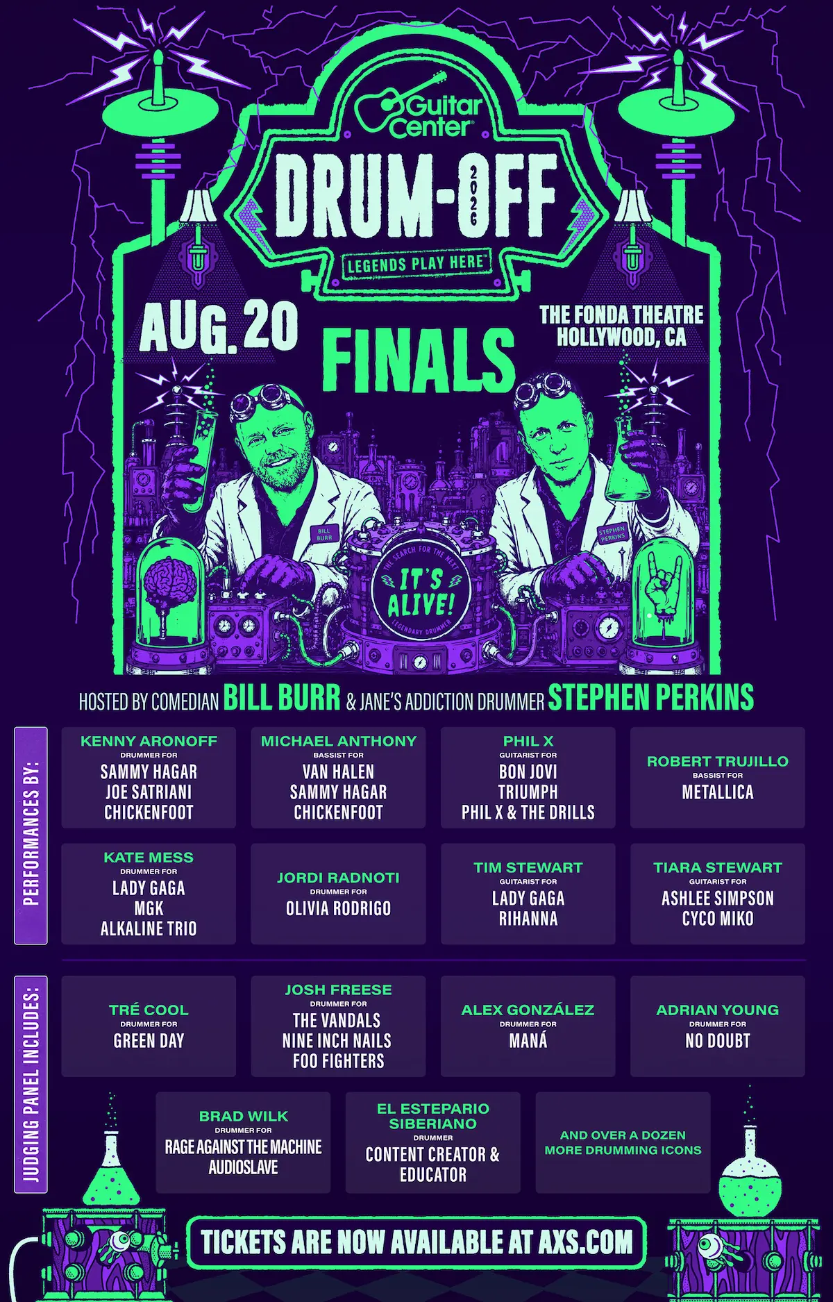 Guitar Center Drum-Off 2026 Returns to Hollywood